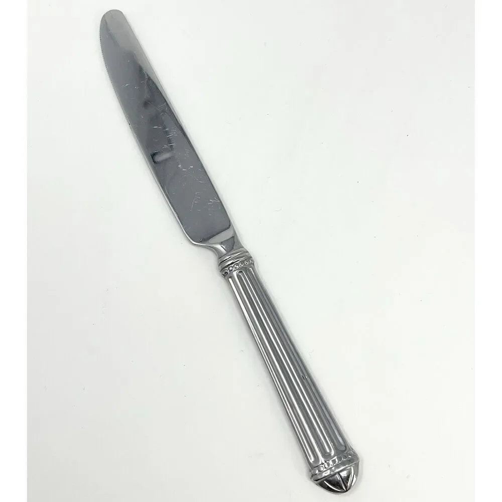 JC PENNEY COLONNADE Stainless Glossy French Dinner Knife 9.25” Replacement